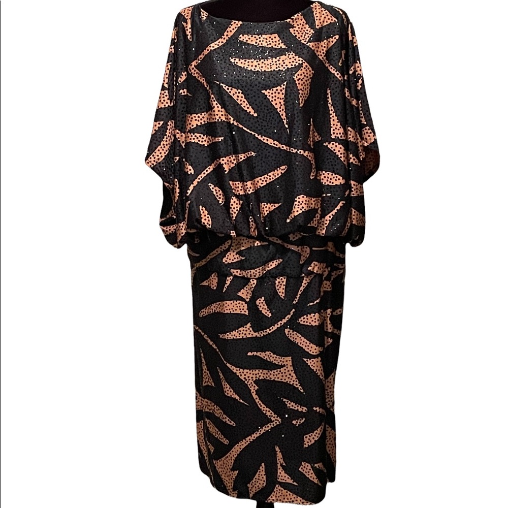 Vintage 70’s Printed  Dress